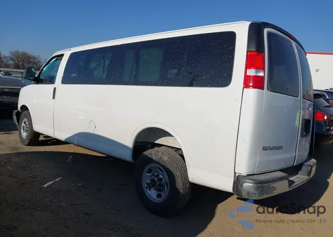 2025 GMC Savana Passenger Rwd 3500 Extended Wheelbase Lt из США, поврежденный, VIN 1GJZ7PF77S1102742